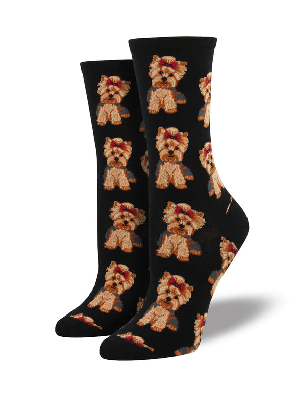 Socksmith® Yorkies - Cotton Crew Sock