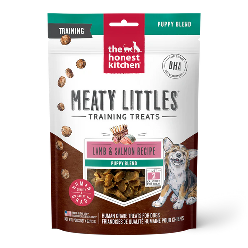The Honest Kitchne Lamb & Salmon Puppy Meaty Littles - 4oz