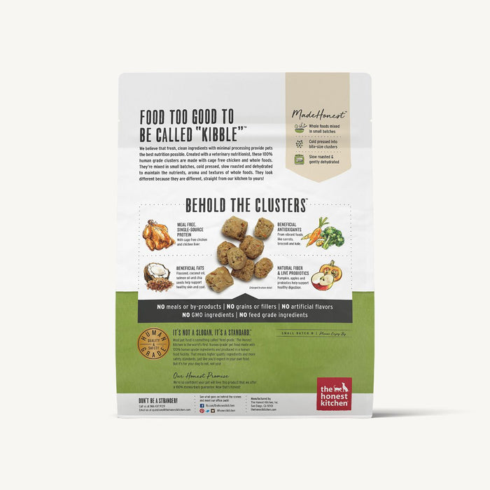 THE HONEST KITCHEN WHOLE FOOD CLUSTERS - GRAIN FREE CHICKEN