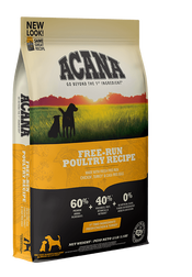 ACANA Free Run Poultry Recipe Dry Dog Food Agri Feed Pet Supply