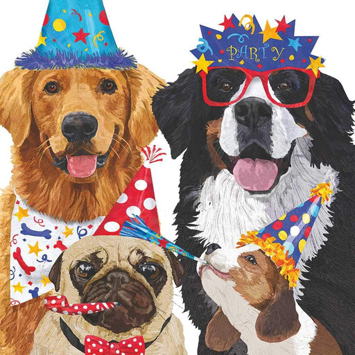 Party Pooches Beverage Napkin