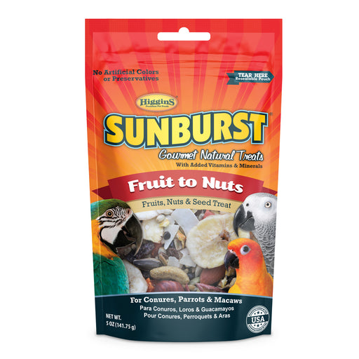 Higgins Sunburst® Gourmet Natural Treats Fruit to Nuts