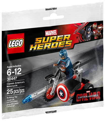 Captain America's Motorcycle polybag