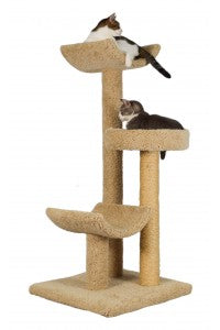 Molly and Friends Layabout Three-tier Scratching Post Cat Furniture