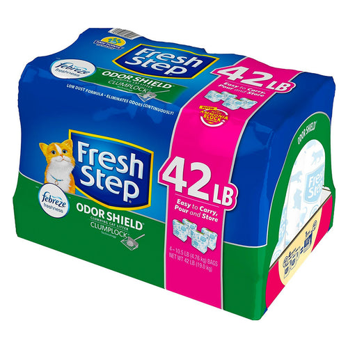 FRESH STEP ODOR SHIELD SCENTED LITTER 42LB