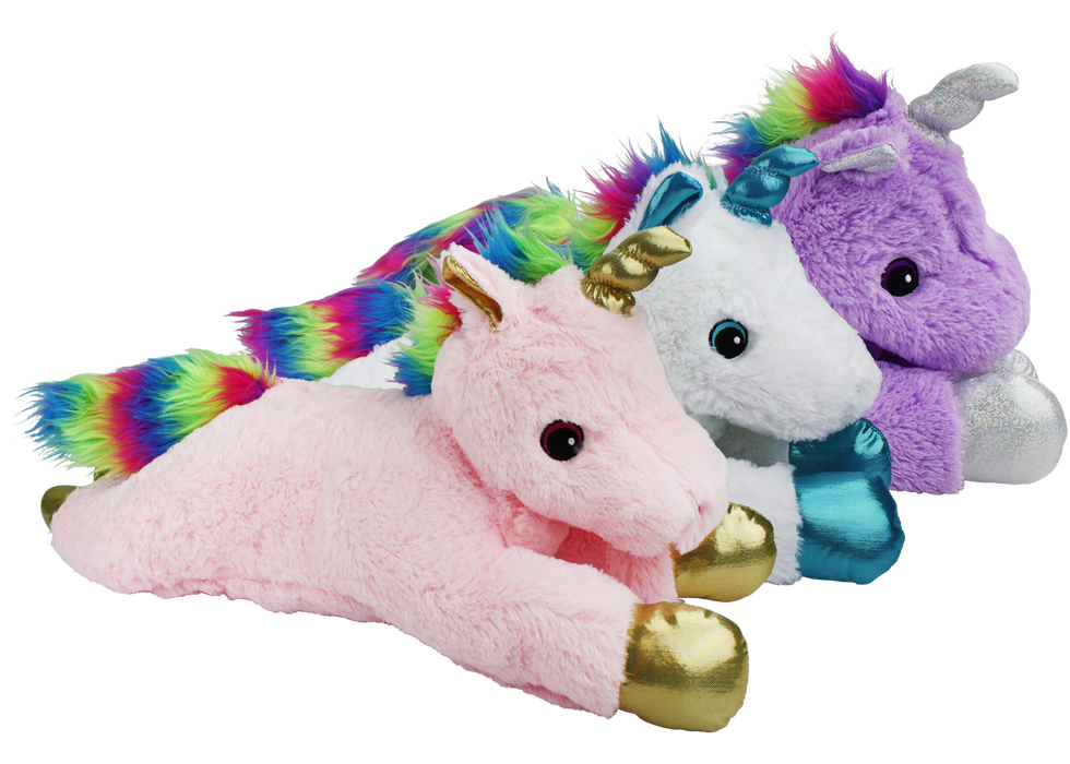 Jumbo Unicorns 24" Dog Toy - Assorted Colors