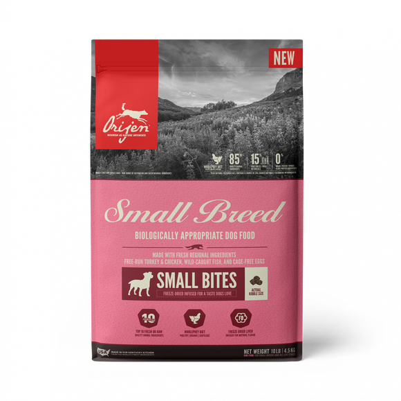 Orijen Small Breed Small Bites Grain Free Dog Food