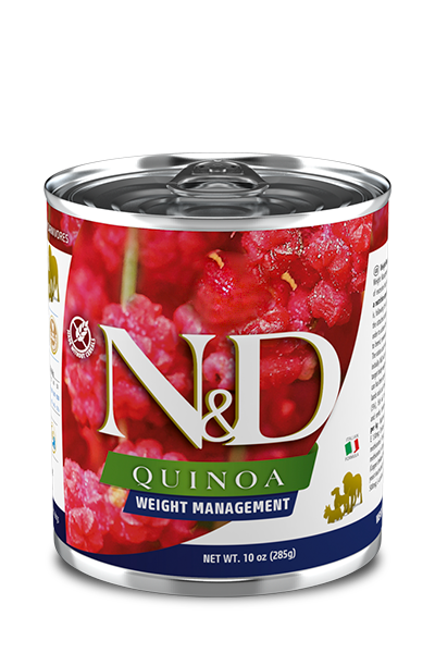 FARMINA N&D QUINOA WEIGHT MANAGEMENT WET FOOD 10oz.