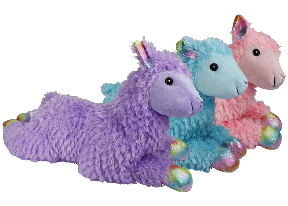 Jumbo Llamas 24" Dog Toy - Assorted Colors