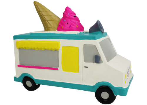 Latex Ice Cream Truck 6.5 Dog Toy