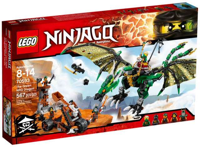 Ninjago The Green NRG Dragon