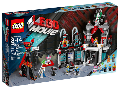 The LEGO Movie Lord Business' Evil Lair