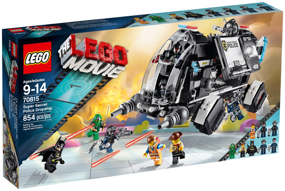 LEGO Movie Super Secret Police Dropship