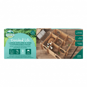 Oxbow Animal Health Enriched Life - Explore & Hide Customizable Maze (Large)