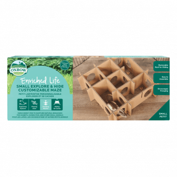 Oxbow Animal Health Enriched Life - Explore & Hide Customizable Maze (Small)