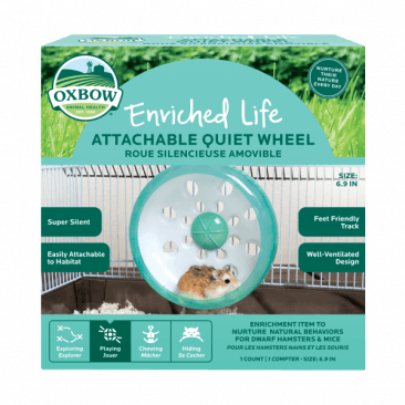 Oxbow Animal Health Enriched Life - Attachable Quiet Wheel