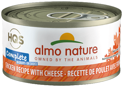 Almo Nature Complete Chicken Recipe with Cheese Grain-Free Canned Cat Food, 2.47-oz, case of 24