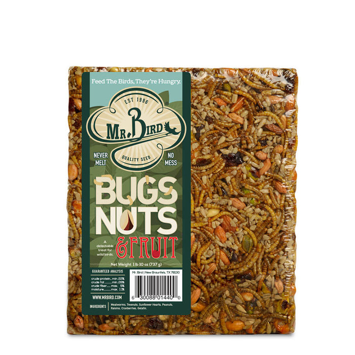 Mr. Bird Bugs, Nuts, & Fruit Seed Cake