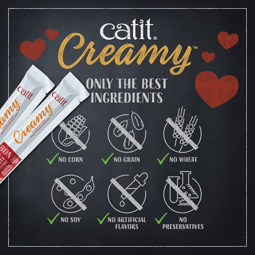 Catit Creamy Cat Treats – 5 Pack