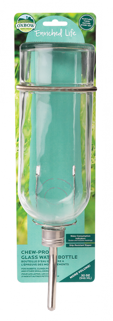 Pet Project LA-Oxbow Glass Water Bottle-16 oz.