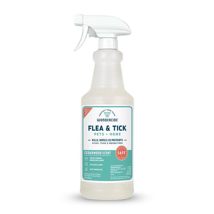 Wondercide Cedarwood Flea & Tick Spray for Pets + Home
