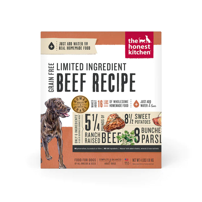 The Honest Kitchen Limited Ingredient Beef Recipe
