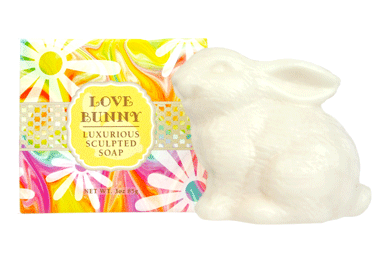 LOVE BUNNY SCULPTED DECORATIVE SOAPS