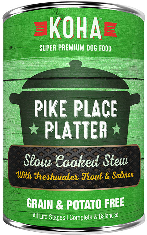 KOHA Pike Place Platter: Trout & Salmon Stew Dog Food