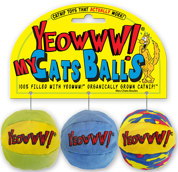 YEOWWW MY CAT BALLS