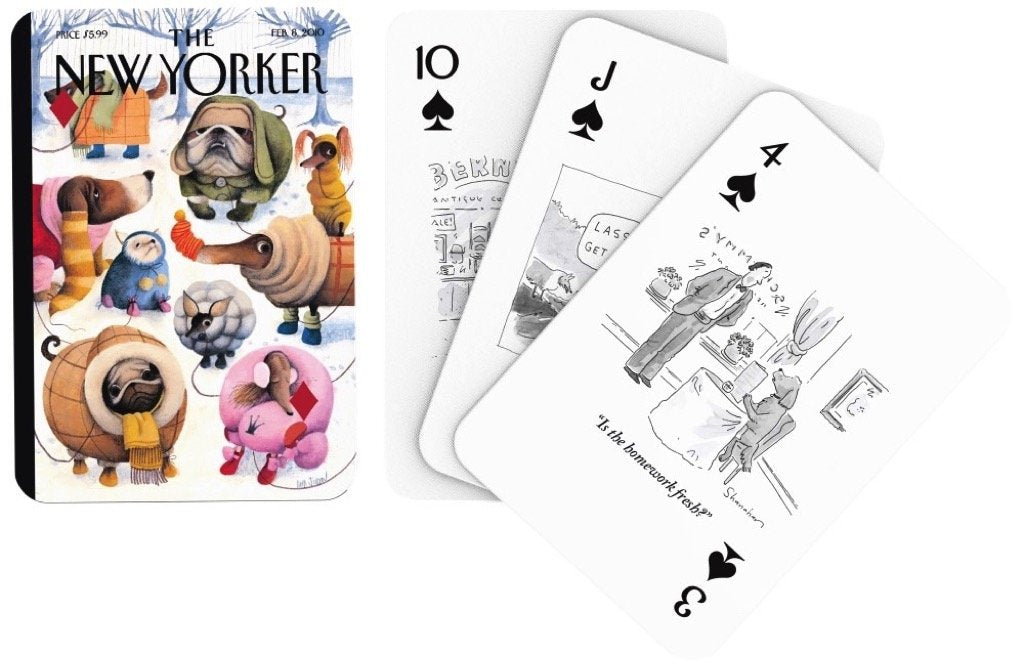 DOG CARTOONS PLAYING CARDS