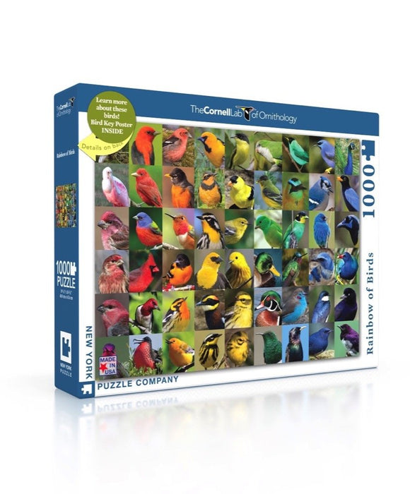 Rainbow of Birds Puzzle