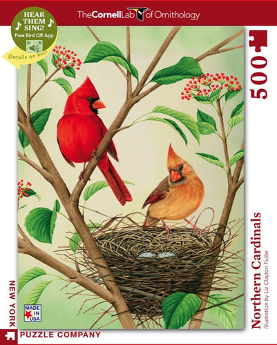 NEW YORK PUZZLE COMPANY NORTHERN CARDINALS