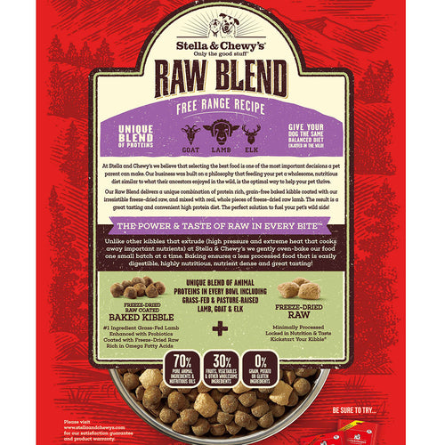 Stella & Chewy's Free-Range Raw Blend Kibble