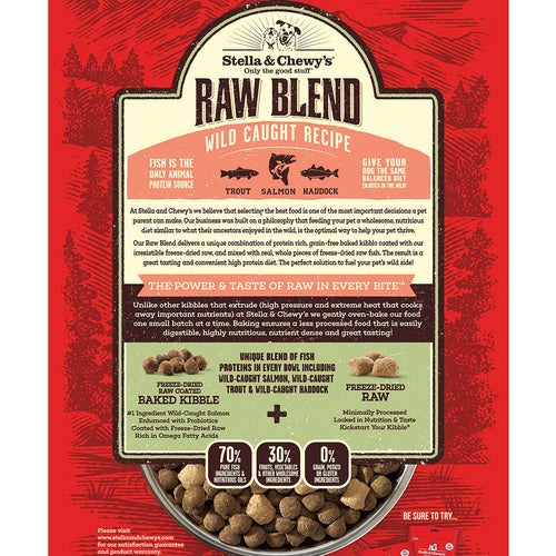 Stella & Chewy's Wild Caught Raw Blend Kibble