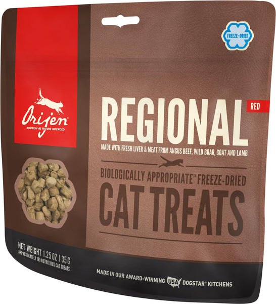 Orijen Regional Red Grain Free Cat Treats Knoxville TN Agri Feed Pet Supply