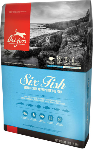 Orijen Six Fish Grain Free Dry Dog Food