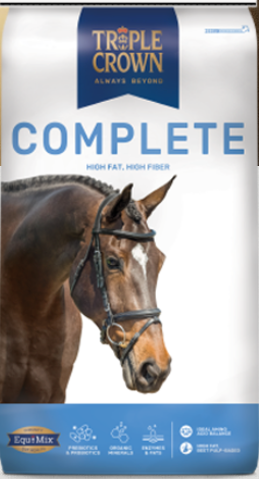 Triple Crown Complete Textured Horse Feed Agri Feed Pet Supply