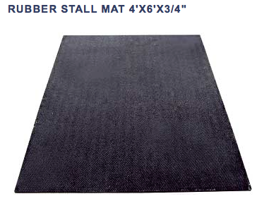 Rubber Stall Mat 4' x 6' x 3/4"