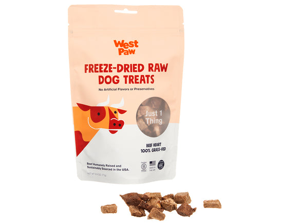 West Paw Beef Heart Single Ingredient Dog Treat