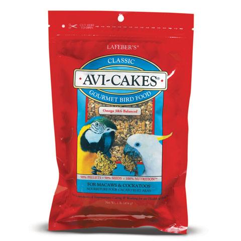 Lafeber's Classic Avi-Cakes Macaw & Cockatoo Food