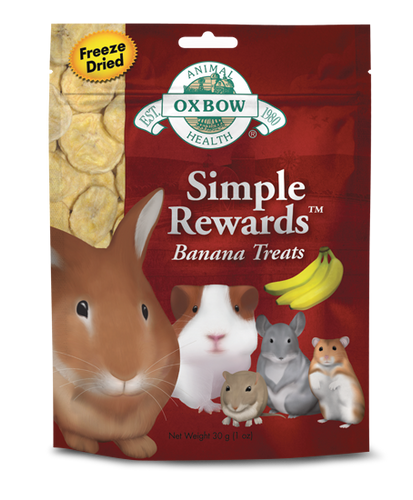 Oxbow Simple Rewards Banana Treats