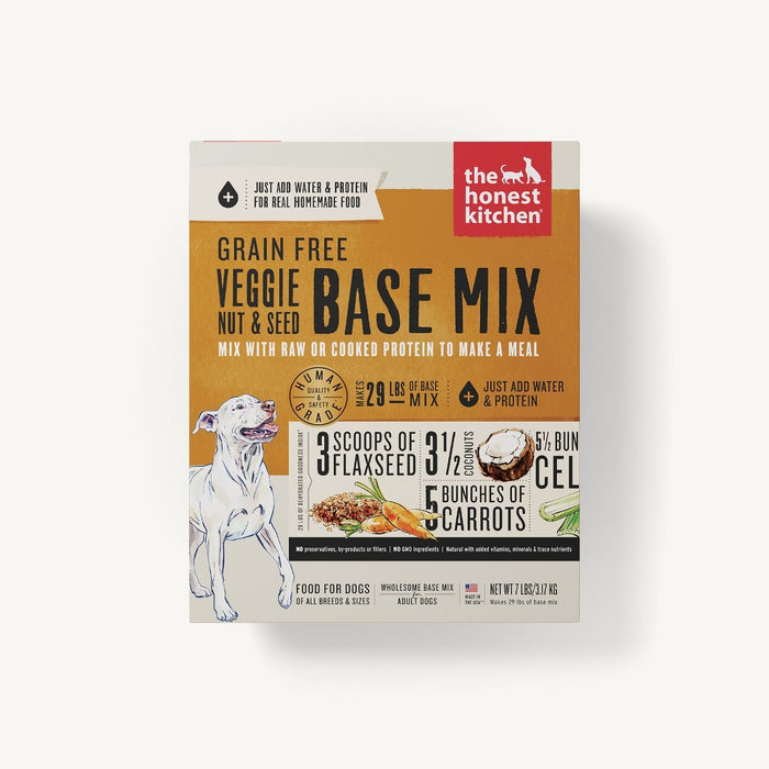 THE HONEST KITCHEN DEHYDRATED GRAIN FREE VEGGIE, NUT & SEED BASE MIX