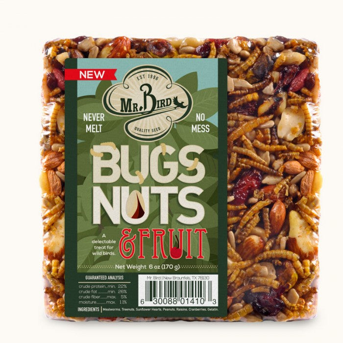 Mr. Bird Bugs, Nuts, & Fruit Seed Cake