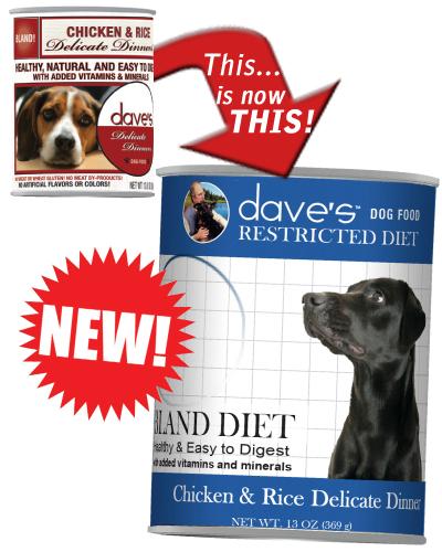 Dave's restricted diet dog food best sale