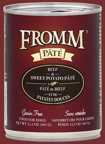 Fromm Gold Grain-Free Beef & Sweet Potato Pate Dog Food