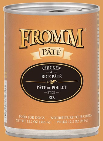 Fromm Family Gold Chicken & Rice Pâté Food for Dogs
