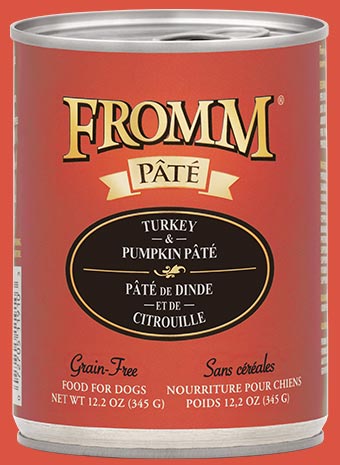 Fromm Family Gold Turkey & Pumpkin Pâté Food for Dogs