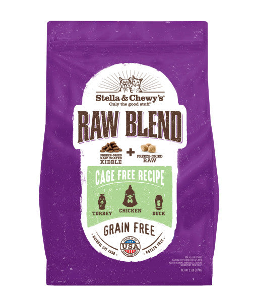 Stella & Chewy's Baked Kibble for Cats - Raw Blend Cage-Free Recipe