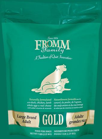 Fromm dog food outlet dcm