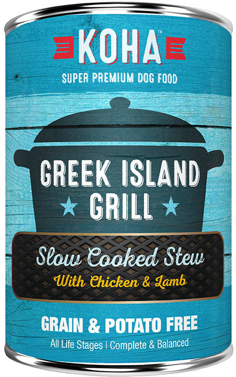 KOHA Greek Island Grill: Chicken & Lamb Stew Dog Food